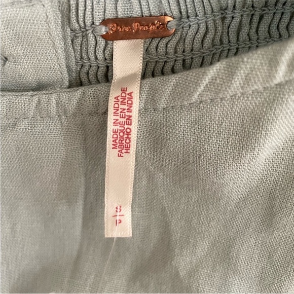 NWOT Free People FP Bom Bom Island Mini in sage ash - Picture 7 of 7